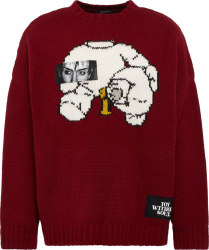 Undercover Red Toy Without Soul Sweater