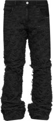 Black Shredded 'Evolved' Jeans