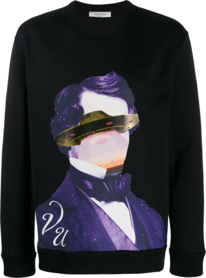 Valentino X Undercover Edgar Allen Poe Sweatshirt