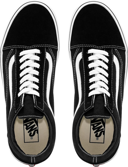 Vans Old Skool Low Black White Sneakers