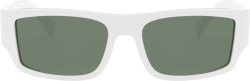 White Rectangle Sunglasses (VE4385)