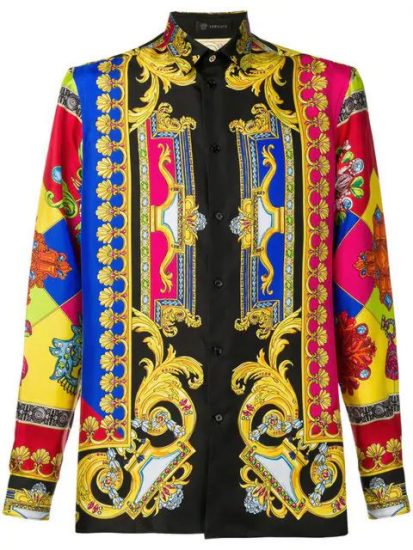 Versace Multicolor 'Gioielleria' Shirt | Incorporated Style