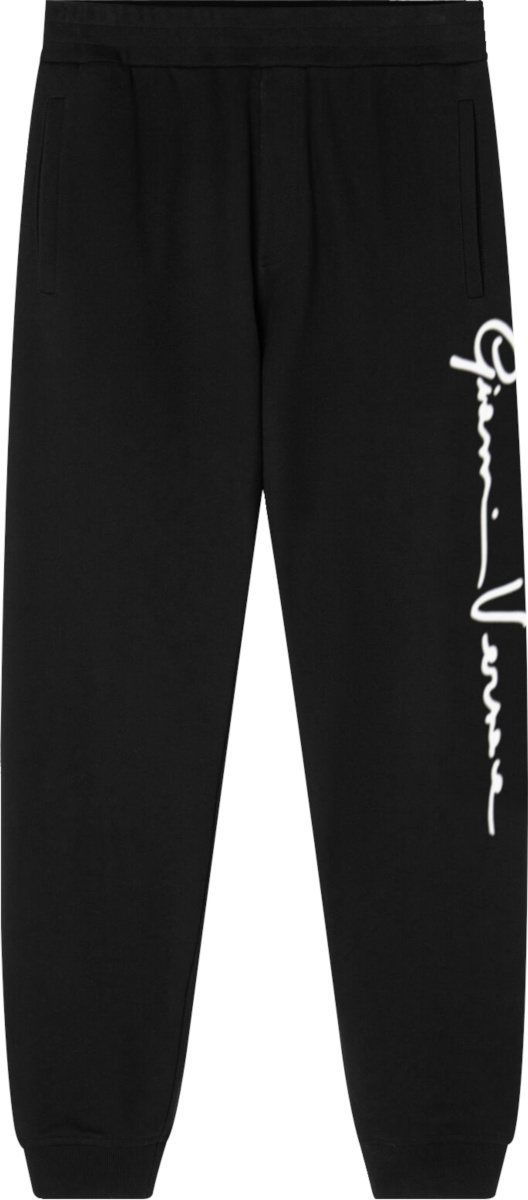 Versace Black 'Gianni Versace' Sweatpants | INC STYLE