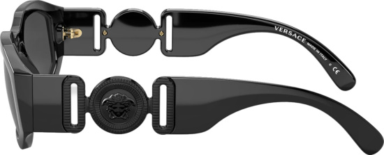 Versace Black Medusa Biggie Sunglasses