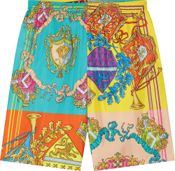 Colorblock 'Royal Rebellion' Shorts