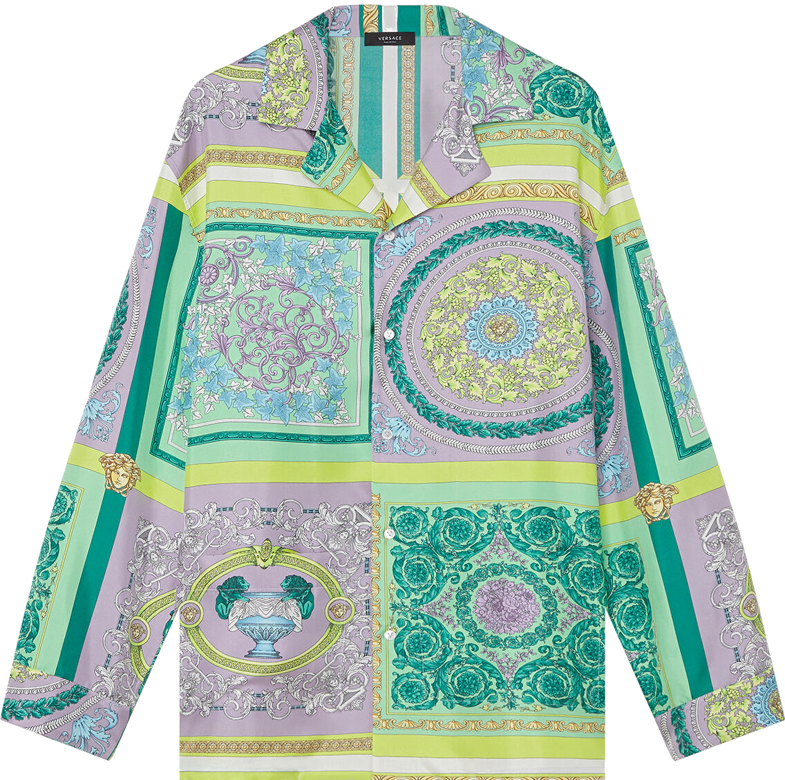 Versace Pastel Barocco Mosaic Shirt | Incorporated Style