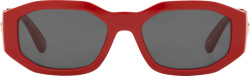 Red 'Medusa Biggie' Sunglasses