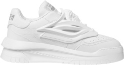 Versace White Cage Odissea Sneakers