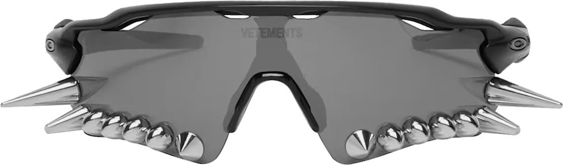 Vetements x Oakley Black 'Spikes 400' Sunglasses | Incorporated Style
