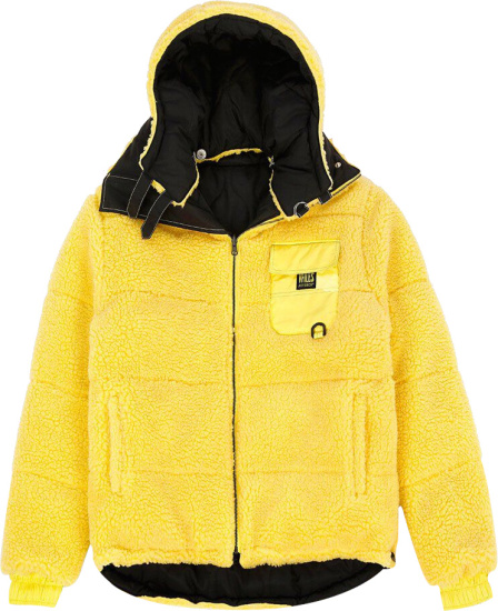 Vfiles Yellow Puffer Jacket