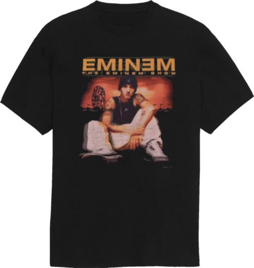Vintage The Eminem Show Black Merch T Shirt