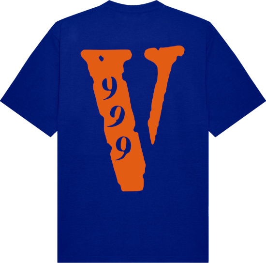 Vlone X Juice Wrld Blue 999 T Shirt