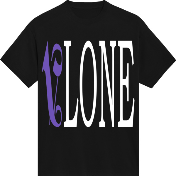 Vlone X Palm Angels Black Logo T Shirt