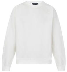 White Louis Vuitton Staples Edition Inside Out Sweatshirt