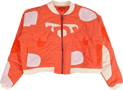Orange 'WDW' Bomber Jacket