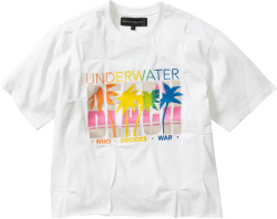 Who Decides War Pink Underwater Beach T Shirt