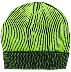 Neon Green Ribbed Beanie