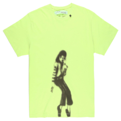 Yellow Off White Michael Jackson T Shirt Worn By Rich The Kid